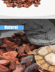 450g Reusable Reptile Box Bark Material Tortoise Snake Lizard Chameleon Terrarium Forest Surface Moisturizing Mats Deodorant