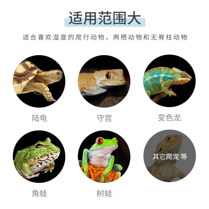 450g Reusable Reptile Box Bark Material Tortoise Snake Lizard Chameleon Terrarium Forest Surface Moisturizing Mats Deodorant