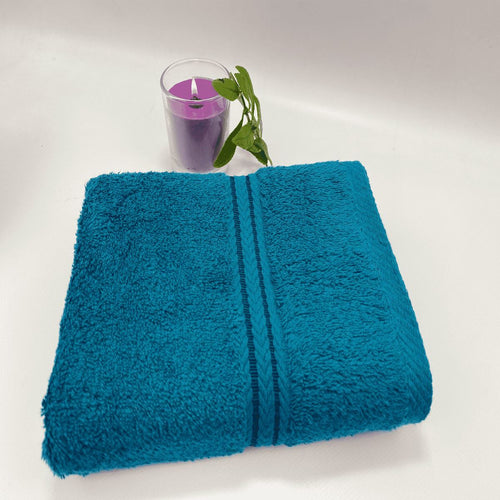 100% Prime Egytia Cotton Luxury Towels-2 Hand Towels-Teal